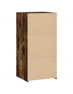 Credenza Rovere Fumo 45x41x93 cm in Legno Multistrato