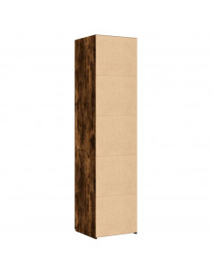 Credenza Rovere Fumo 45x42,5x185 cm in Legno Multistrato