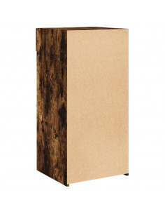 Credenza Rovere Fumo 45x42,5x93 cm in Legno Multistrato