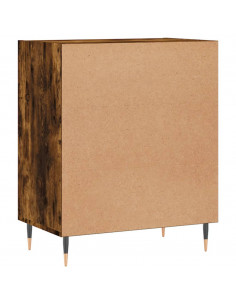 Credenza Rovere Fumo 57x35x70 cm in Legno Multistrato