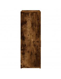 Credenza Rovere Fumo 60x30x84 cm in Legno Multistrato