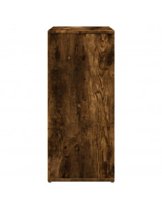 Credenza Rovere Fumo 60x31x70 cm in Legno Multistrato