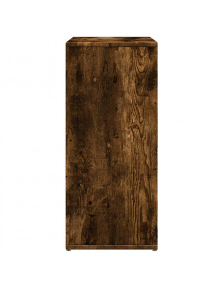 Credenza Rovere Fumo 60x31x70 cm in Legno Multistrato