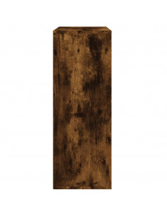 Credenza Rovere Fumo 60x31x84 cm in Legno Multistrato