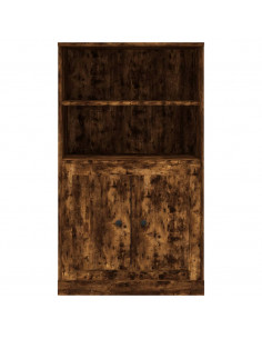 Credenza Rovere Fumo 60x35,5x103,5 cm in Legno Multistrato