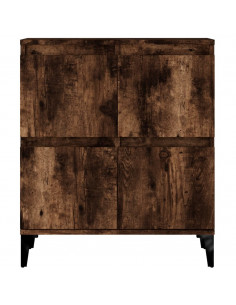Credenza Rovere Fumo 60x35x70 cm in Legno Multistrato