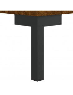 Credenza Rovere Fumo 69,5x31x115 cm in Legno Multistrato