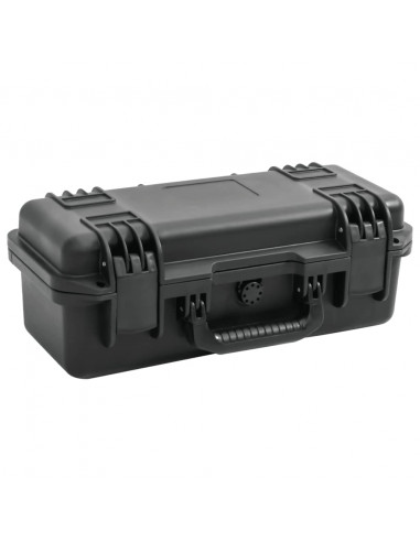 Valigetta da Volo Portatile Nera 46,5x21,5x17,5 cm in PP