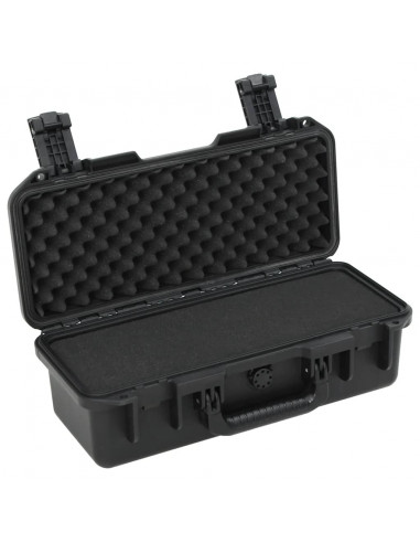 Valigetta da Volo Portatile Nera 46,5x21,5x17,5 cm in PP