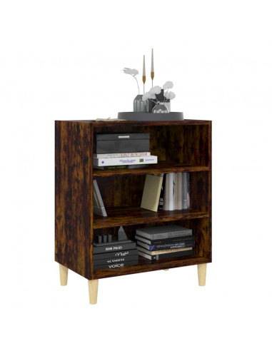 Credenza Rovere Fumo 57x35x70 cm in Truciolato