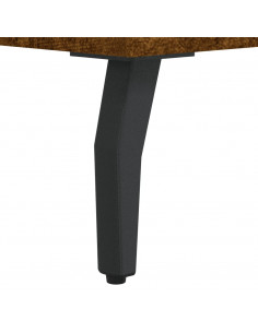 Credenza Rovere Fumo 69,5x34x90 cm in Legno Multistrato