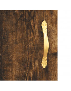 Credenza Rovere Fumo 69,5x34x90 cm in Legno Multistrato