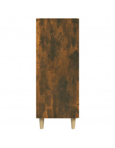 Credenza Rovere Fumo 69,5x34x90 cm in Legno Multistrato