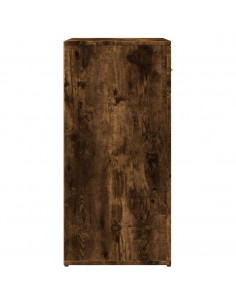 Credenza Rovere Fumo 79x38x80 cm in Legno Multistrato