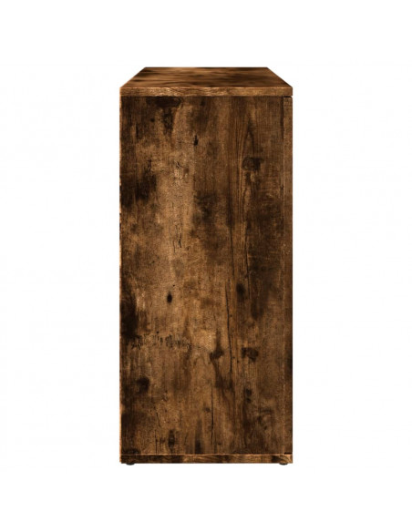 Credenza Rovere Fumo 90,5x29,5x65 cm in Truciolato