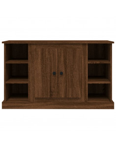 Credenza Rovere Marrone 100x35,5x60 cm in Legno Multistrato