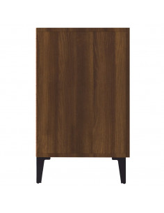 Credenza Rovere Marrone 100x36x60 cm in Legno Multistrato