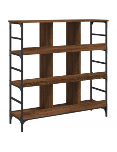 Credenza Rovere Marrone 102x32x103,5 cm in Legno Multistrato