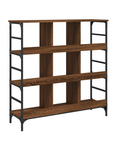 Credenza Rovere Marrone 102x32x103,5 cm in Legno Multistrato