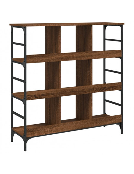 Credenza Rovere Marrone 102x32x103,5 cm in Legno Multistrato