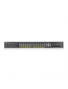 Zyxel GS2220-28HP-EU0101F switch di rete Gestito L2 Gigabit Ethernet (10/100/1000) Supporto Power over Ethernet (PoE) Nero 2