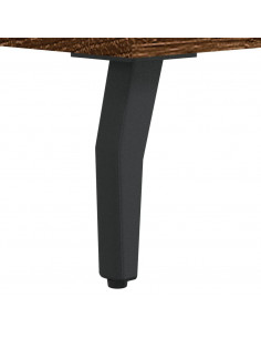 Credenza Rovere Marrone 34,5x34x90 cm in Legno Multistrato