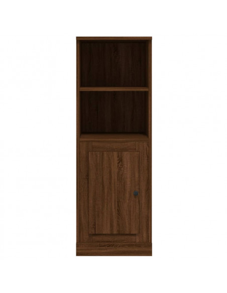 Credenza Rovere Marrone 36x35,5x103,5 cm in Legno Multistrato