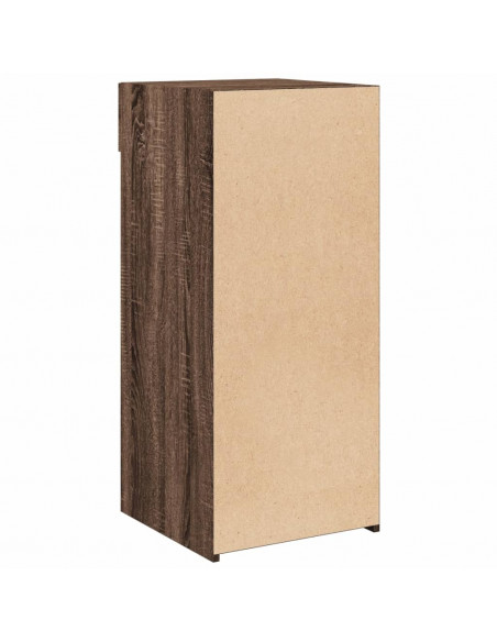 Credenza Rovere Marrone 40x42,5x93 cm in Legno Multistrato