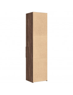 Credenza Rovere Marrone 45x42,5x185 cm in Legno Multistrato