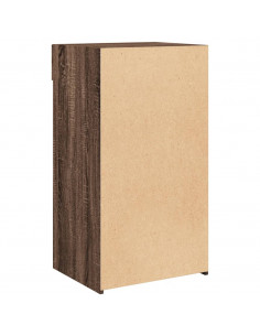 Credenza Rovere Marrone 50x42,5x93 cm in Legno Multistrato