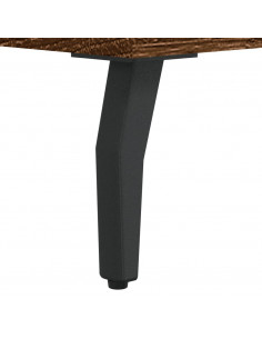 Credenza Rovere Marrone 69,5x34x90 cm in Legno Multistrato