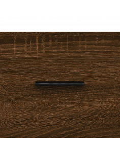 Credenza Rovere Marrone 69,5x34x90 cm in Legno Multistrato