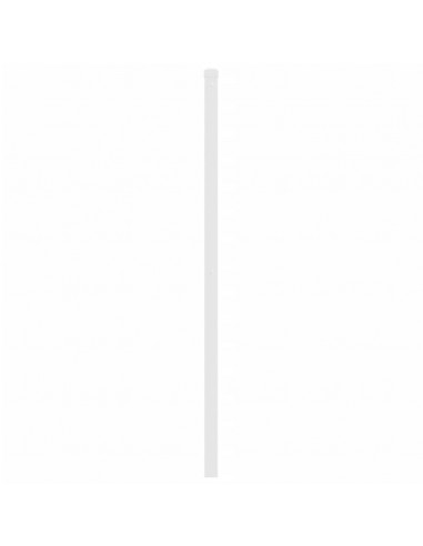 Testiera in Metallo Bianco 140 cm