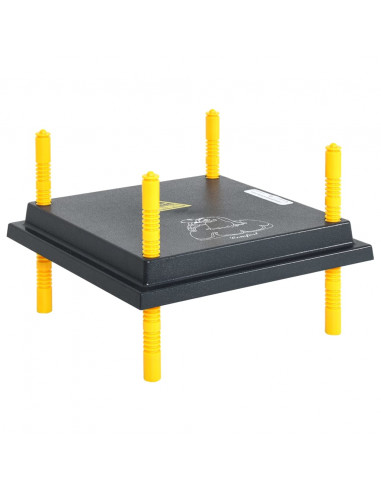 Chioccia Artificiale Piastra per Pulcini e Anatroccoli 30x30 cm