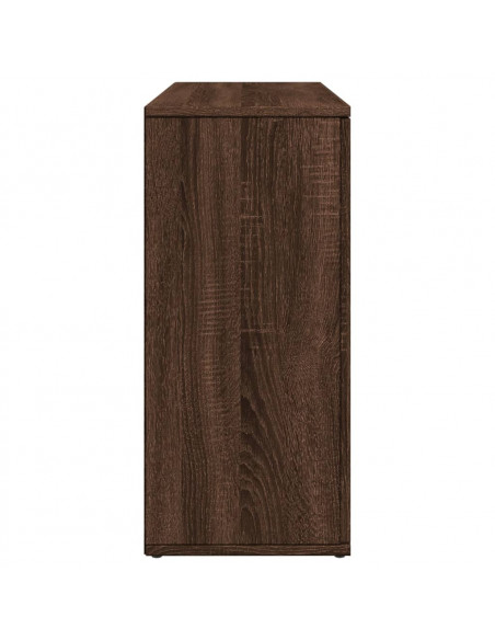 Credenza Rovere Marrone 90,5x29,5x65 cm in Truciolato