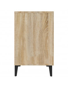 Credenza Rovere Sonoma 100x36x60 cm in Legno Multistrato