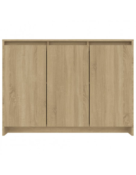 Credenza Rovere Sonoma 102x33x75 cm in Truciolato