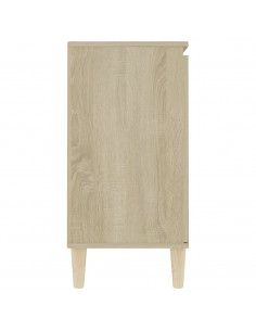Credenza Rovere Sonoma 103,5x35x70 cm in Legno Multistrato