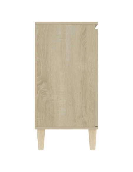 Credenza Rovere Sonoma 103,5x35x70 cm in Legno Multistrato