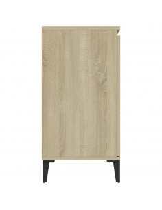 Credenza Rovere Sonoma 104x35x70 cm in Legno Multistrato