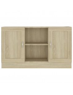 Credenza Rovere Sonoma 120x30,5x70 cm in Legno Multistrato