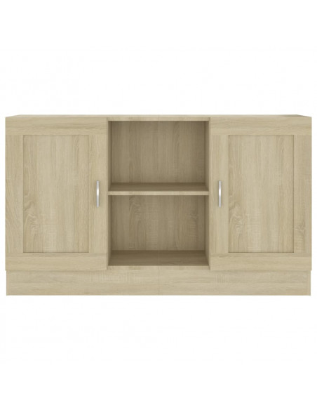 Credenza Rovere Sonoma 120x30,5x70 cm in Legno Multistrato