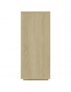 Credenza Rovere Sonoma 120x30x75 cm in Truciolato