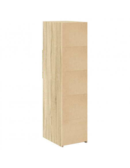 Credenza Rovere Sonoma 30x42,5x124 cm in Legno Multistrato