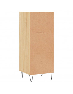 Credenza Rovere Sonoma 34,5x32,5x90 cm in Legno Multistrato