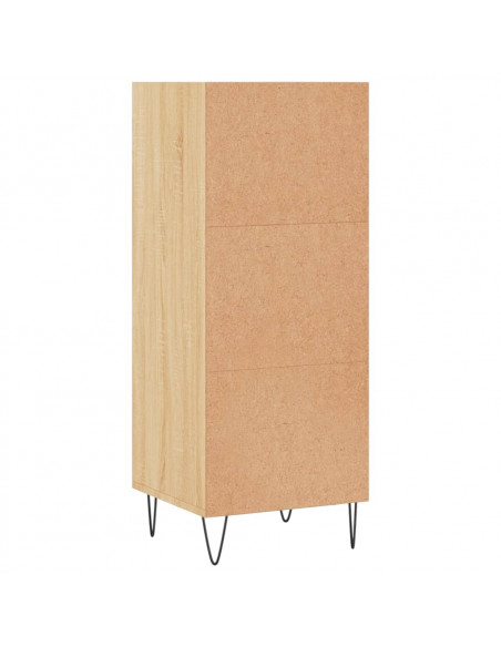 Credenza Rovere Sonoma 34,5x32,5x90 cm in Legno Multistrato