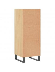 Credenza Rovere Sonoma 34,5x32,5x90 cm in Legno Multistrato