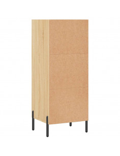 Credenza Rovere Sonoma 34,5x32,5x90 cm in Legno Multistrato