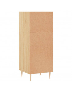 Credenza Rovere Sonoma 34,5x32,5x90 cm in Legno Multistrato