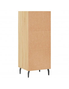 Credenza Rovere Sonoma 34,5x32,5x90 cm in Legno Multistrato